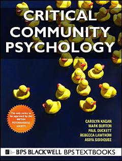 Critical Community Psychology