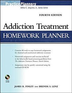 Addiction Treatment Homework Planner