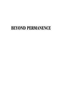 BEYOND PERMANENCE