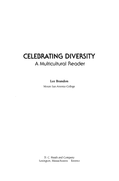 Celebrating Diversity