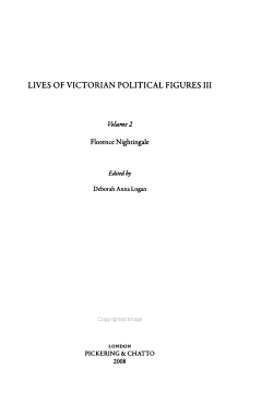 Lives of Victorian Political Figures III