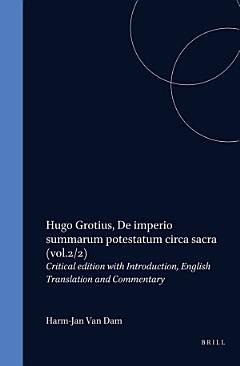 Hugo Grotius, De imperio summarum potestatum circa sacra