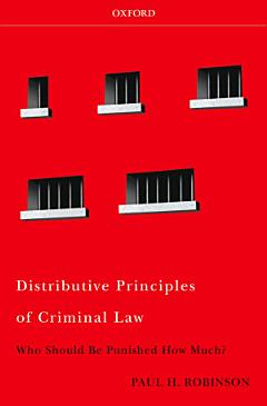 Distributive Principles of Criminal Law