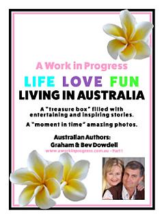 A Work in Progress Life Love Fun Living in Australia - Part 1