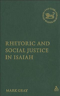 Rhetoric and Social Justice in Isaiah