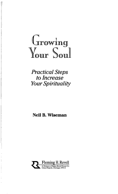 Growing Your Soul