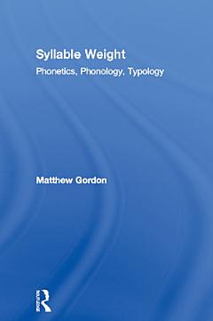 Syllable Weight