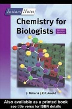 BIOS Instant Notes in Chemistry for Biologists