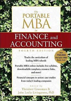 The Portable MBA in Finance and Accounting