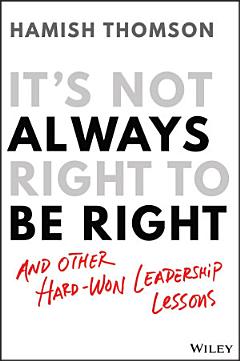 It\'s Not Always Right to Be Right