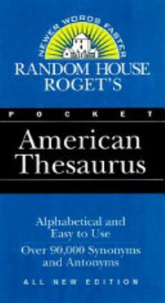 Random House Webster\'s Pocket American Thesaurus