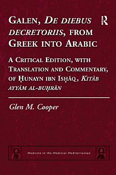 Galen, De diebus decretoriis, from Greek into Arabic