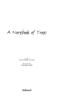 A Notebook of Trees