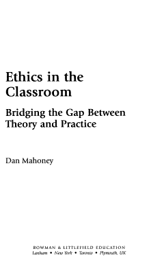 Ethics in the Classroom