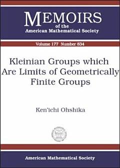 Kleinian Groups which Are Limits of Geometrically Finite Groups