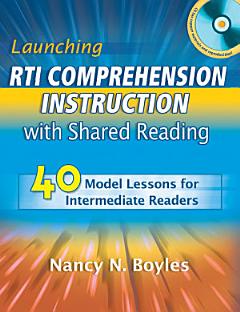 Launching RTI Comprehension Instruction with Shared Reading