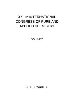 XXIIIrd International Congress of Pure and Applied Chemistry