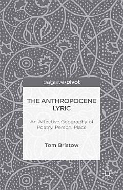 The Anthropocene Lyric