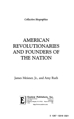 American Revolutionaries and Founders of the Nation