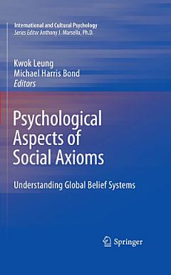 Psychological Aspects of Social Axioms