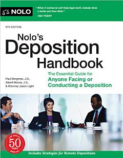 Nolo\'s Deposition Handbook