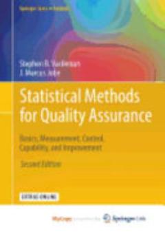 Statistical Methods for Quality Assurance