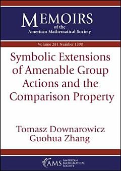 Symbolic Extensions of Amenable Group Actions and the Comparison Property