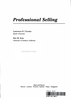 Professional Selling