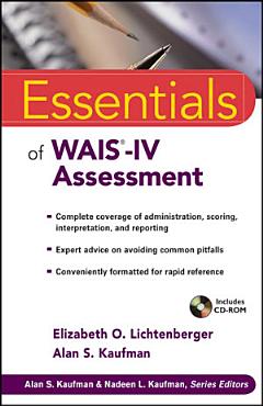 Essentials of WAIS-IV Assessment