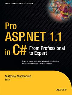 Pro ASP.NET 1.1 in C#