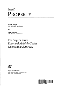 Siegel\'s Property