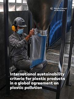 International sustainability criteria for plastic products in a global agreement on plastic pollution