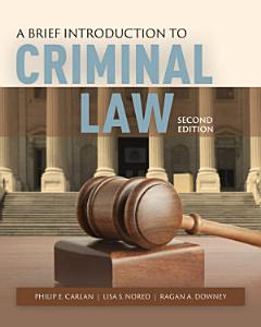 A Brief Introduction to Criminal Law