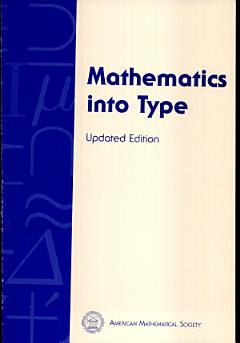 Mathematics Into Type