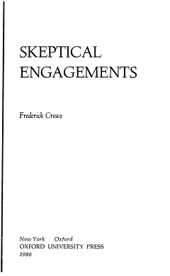 Skeptical Engagements