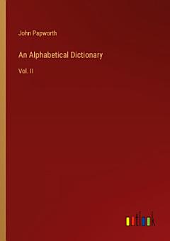 An Alphabetical Dictionary