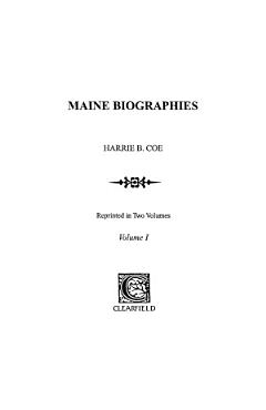 Maine Biographies