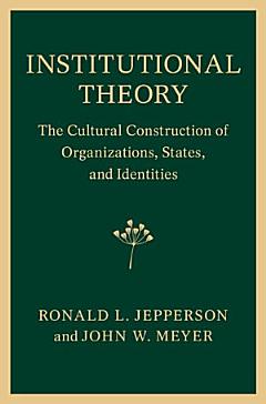 Institutional Theory