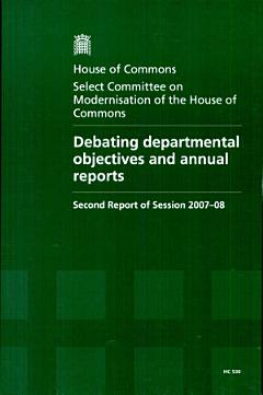 Debating Departmental Objectives and Annual Reports