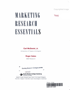 Marketing Research