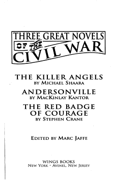 Three Great Novels of the Civil War