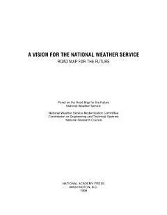 A Vision for the National Weather Service