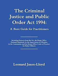 The Criminal Justice and Public Order Act 1994