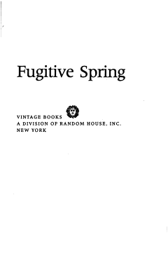 Fugitive Spring