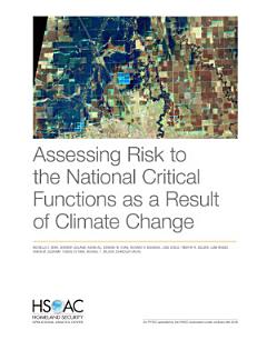 Assessing Risk to the National Critical Functions as a Result of Climate Change