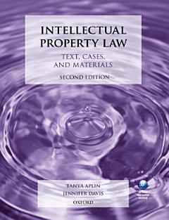 Intellectual Property Law: Text, Cases, and Materials