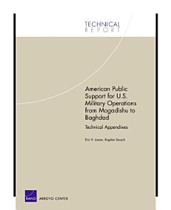 American Public Support for U.S. Military Operations from Mogadishu to Baghdad