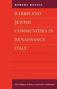 Rabbis and Jewish Communities in Renaissance Italy