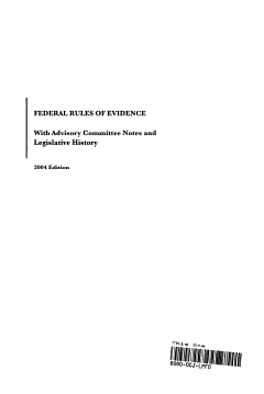 Federal Rules of Evidence