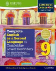 Complete English As a Second Language for Cambridge Secondary 1 Student Book 9 and CD